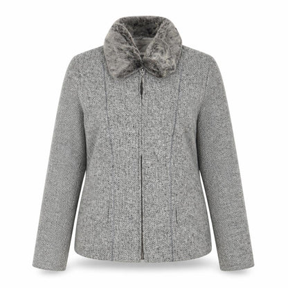 Womens UK Size 12 Gerry Weber Grey Jacket