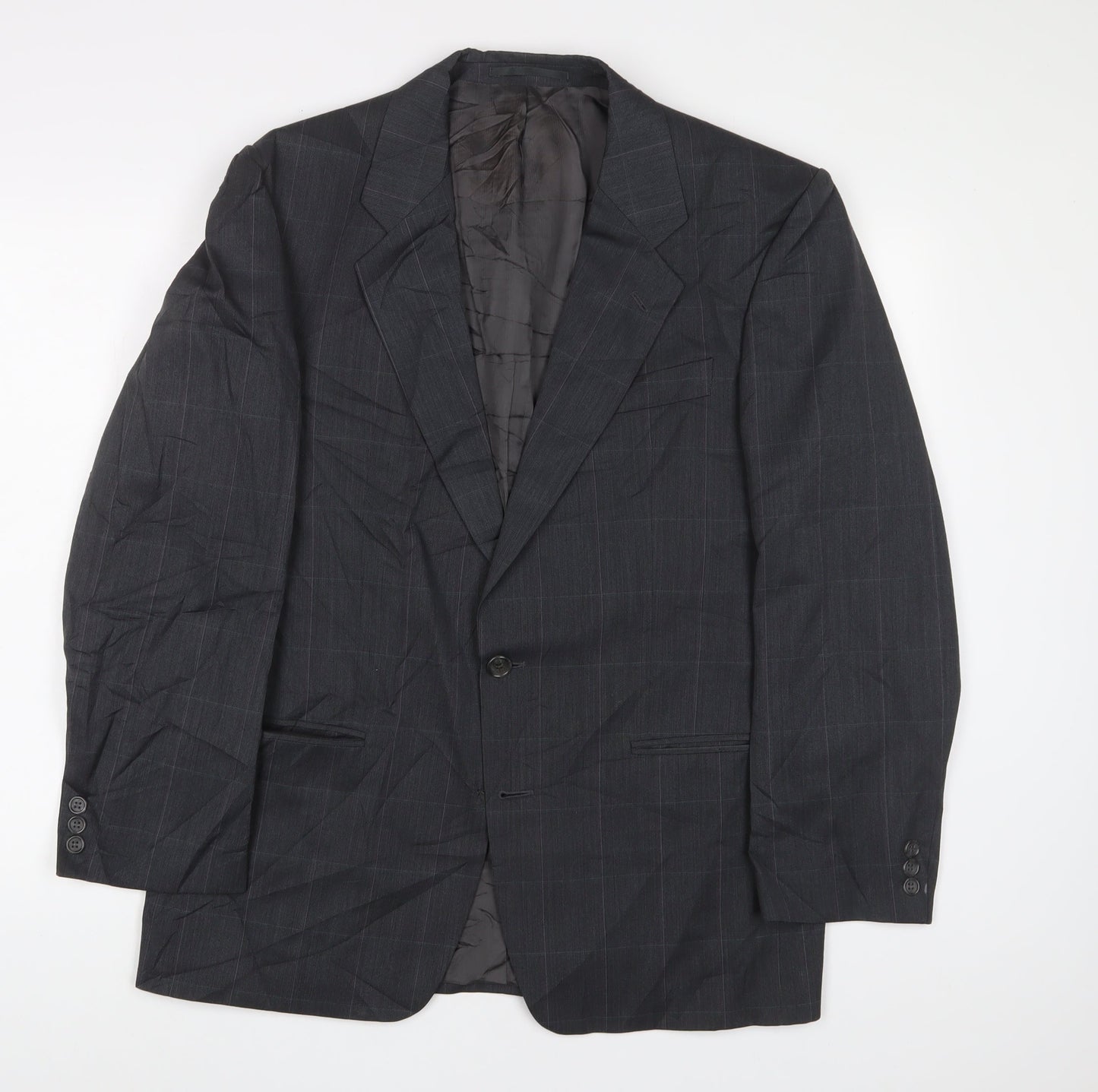 Mens UK Size 40 Marks and Spencer Regular Grey Suit Jacket