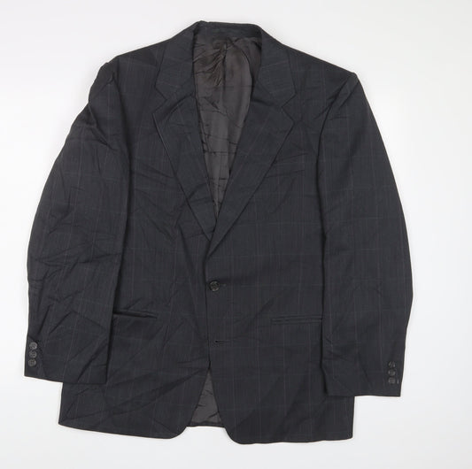 Mens UK Size 40 Marks and Spencer Regular Grey Suit Jacket