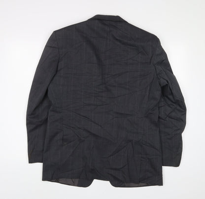 Mens UK Size 40 Marks and Spencer Regular Grey Suit Jacket