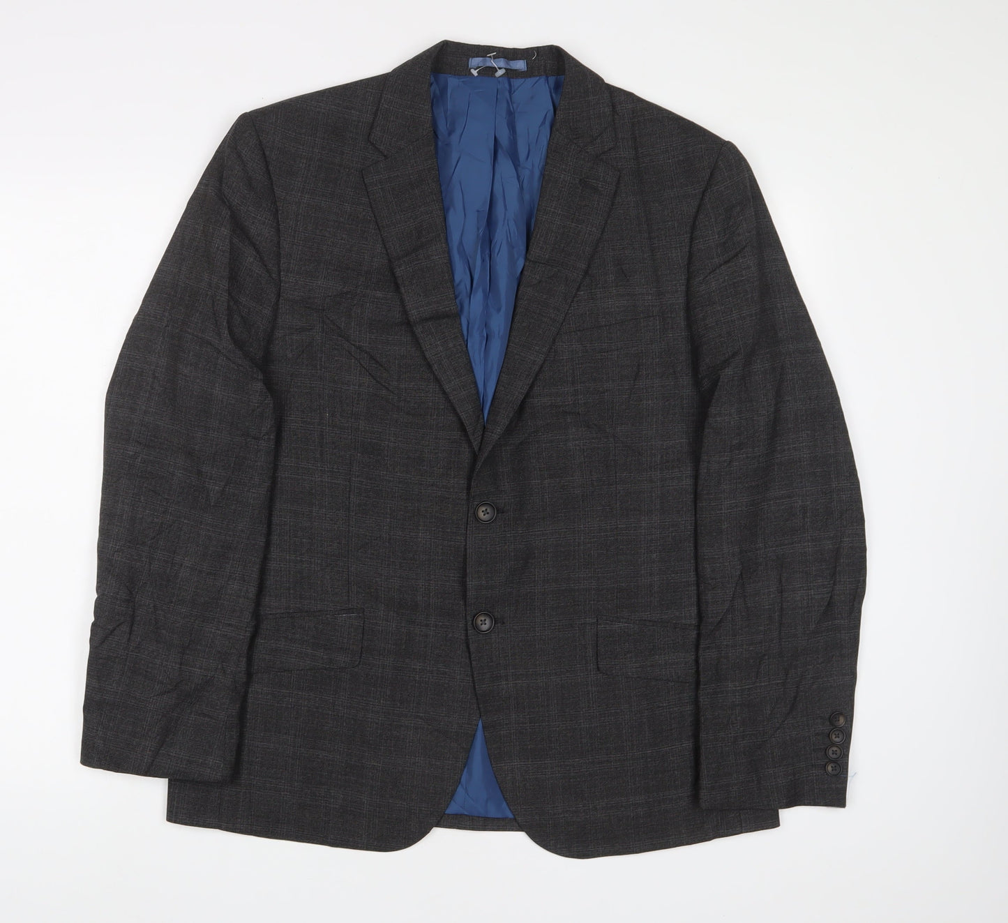 Mens UK Size 40 Marks and Spencer Regular Grey Suit Jacket