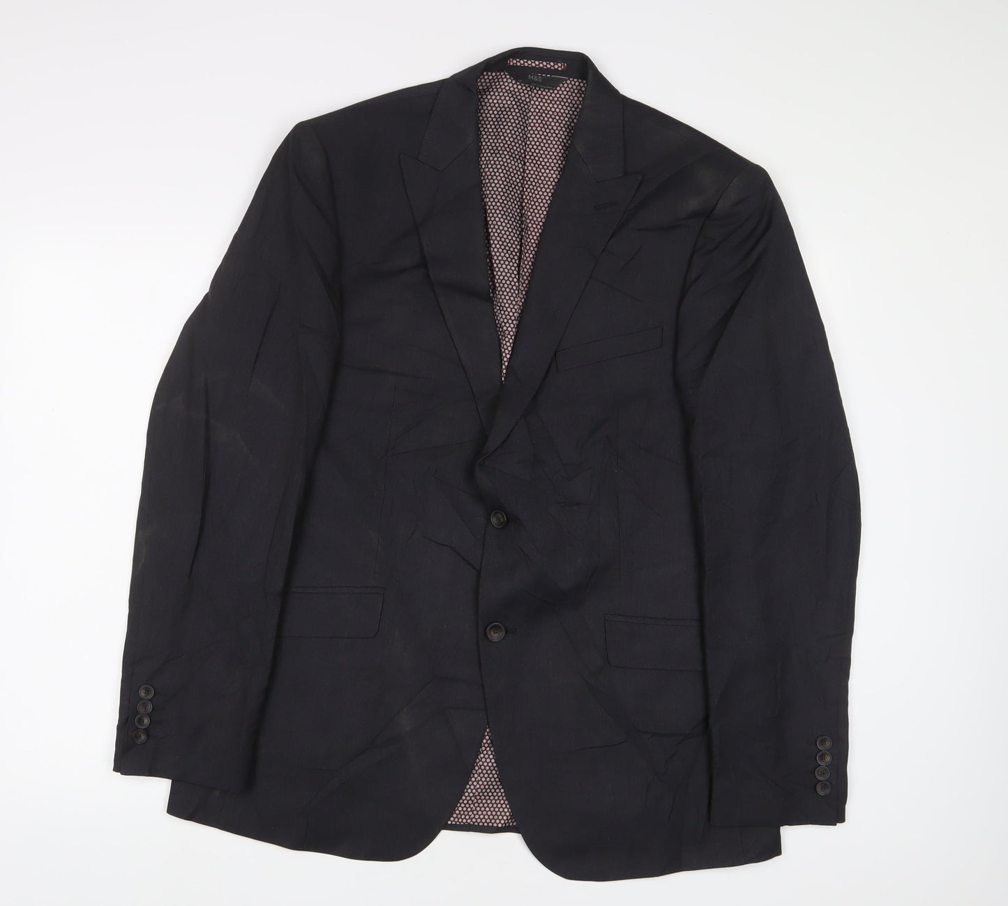 Mens UK Size 42 Marks and Spencer Regular Grey Suit Jacket