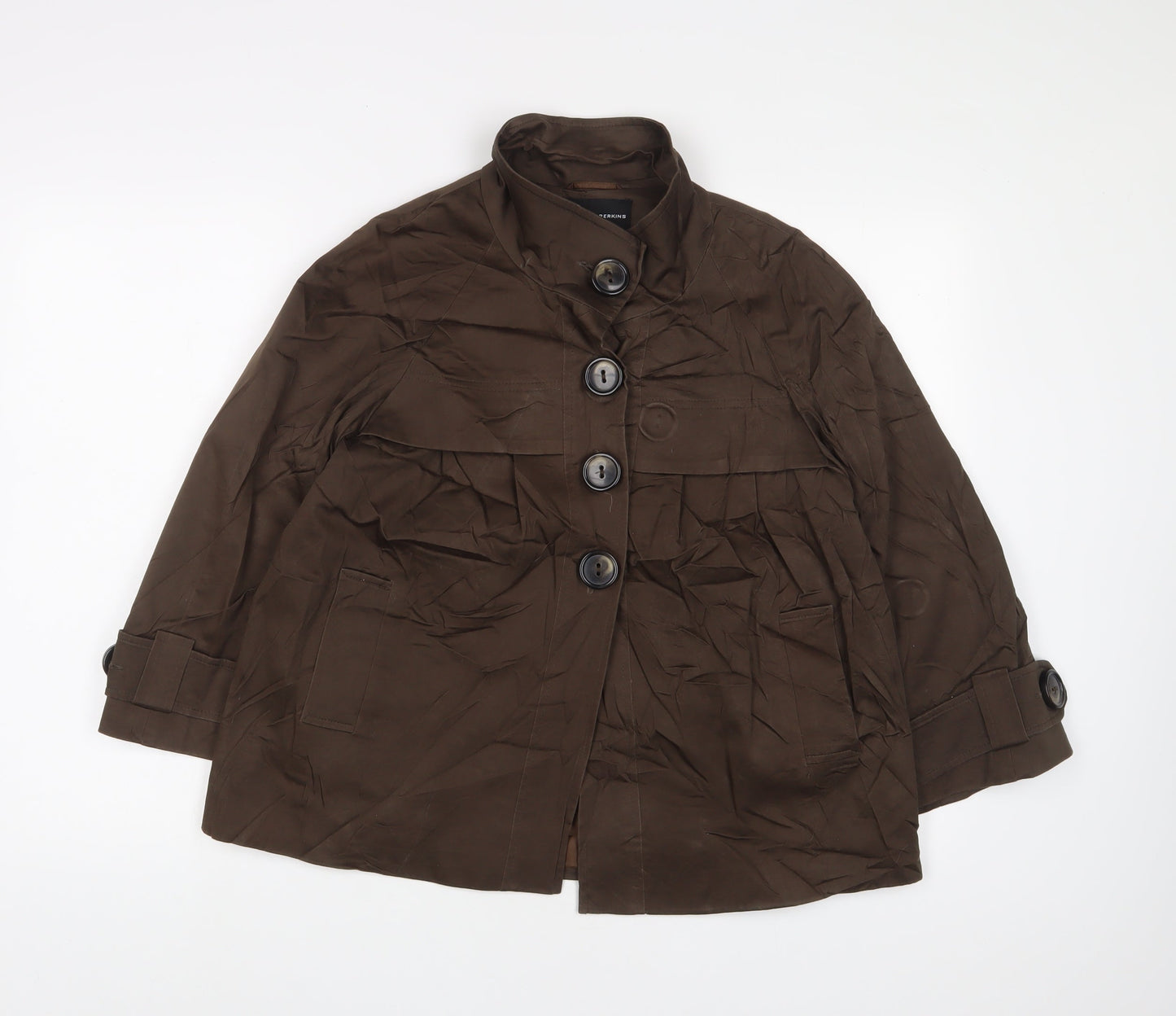 Womens UK Size 14 Dorothy Perkins Brown Jacket