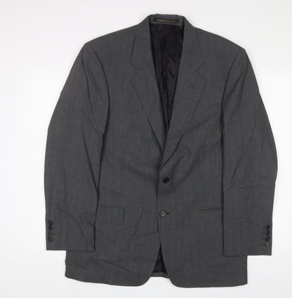 Mens UK Size 40 Marks and Spencer Regular Grey Suit Jacket