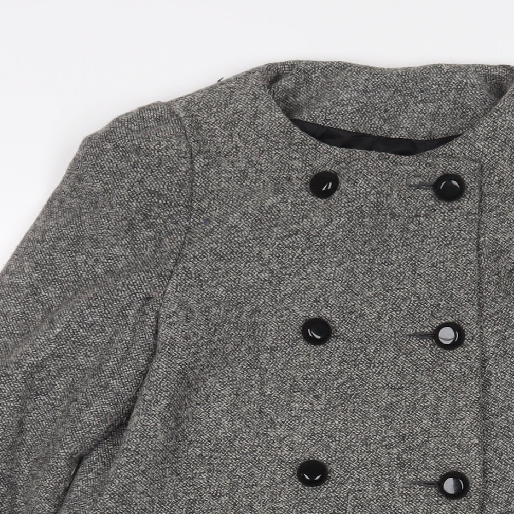 Womens UK Size S Zara Grey Jacket