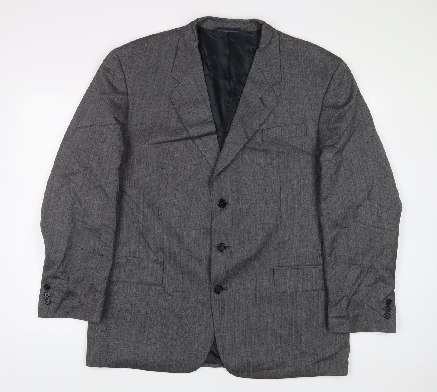 Mens UK Size 44 James Barry Regular Grey Suit Jacket