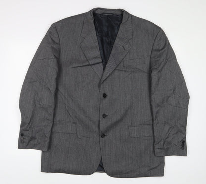 Mens UK Size 44 James Barry Regular Grey Suit Jacket