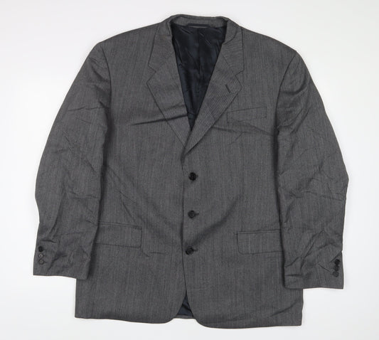 Mens UK Size 44 James Barry Regular Grey Suit Jacket