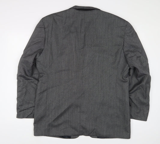 Mens UK Size 44 James Barry Regular Grey Suit Jacket