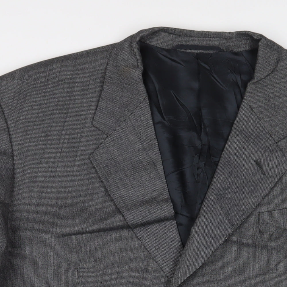 Mens UK Size 44 James Barry Regular Grey Suit Jacket