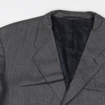 Mens UK Size 44 James Barry Regular Grey Suit Jacket