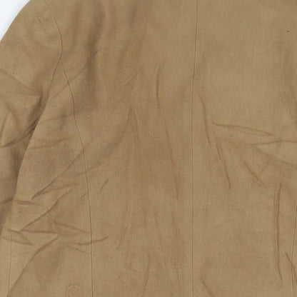 Womens UK Size 12 Lady Line Beige Overcoat