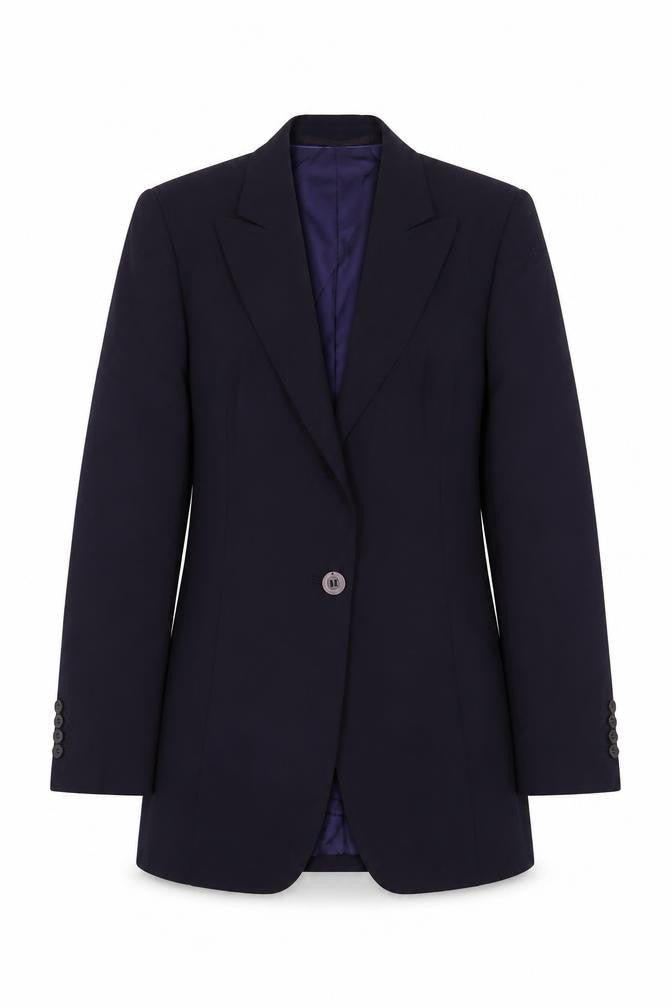 Womens UK Size 8 Per Una Regular Purple Suit Jacket