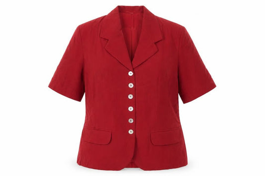 Womens UK Size 12 Etam Red Jacket
