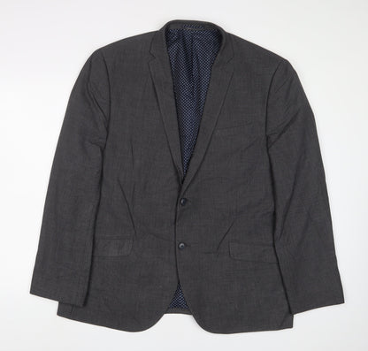 Mens UK Size 46 NEXT Regular Grey Suit Jacket