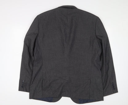 Mens UK Size 46 NEXT Regular Grey Suit Jacket