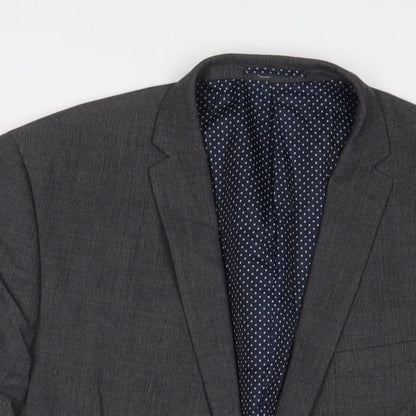 Mens UK Size 46 NEXT Regular Grey Suit Jacket
