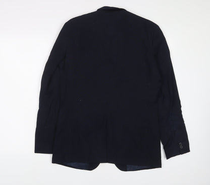 Mens UK Size 38 Limehaus Regular Blue Suit Jacket