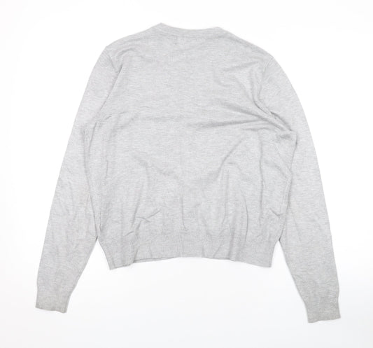 Womens UK Size 14 Marks and Spencer Grey Cardigan Jumper