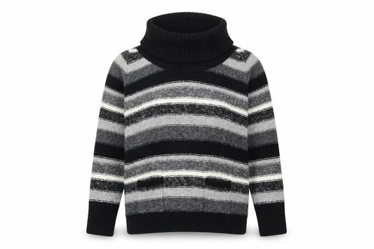 Womens UK Size 2 M&Co Black Pullover Jumper
