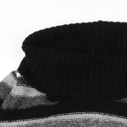 Womens UK Size 2 M&Co Black Pullover Jumper
