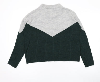 Womens UK Size XS VERO MODA Green Pullover Jumper
