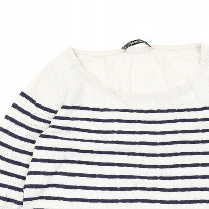 Womens UK Size XS Oasis Ivory Pullover Jumper