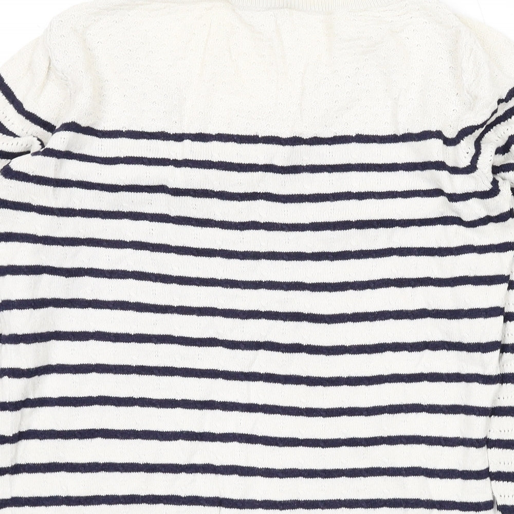 Womens UK Size XS Oasis Ivory Pullover Jumper