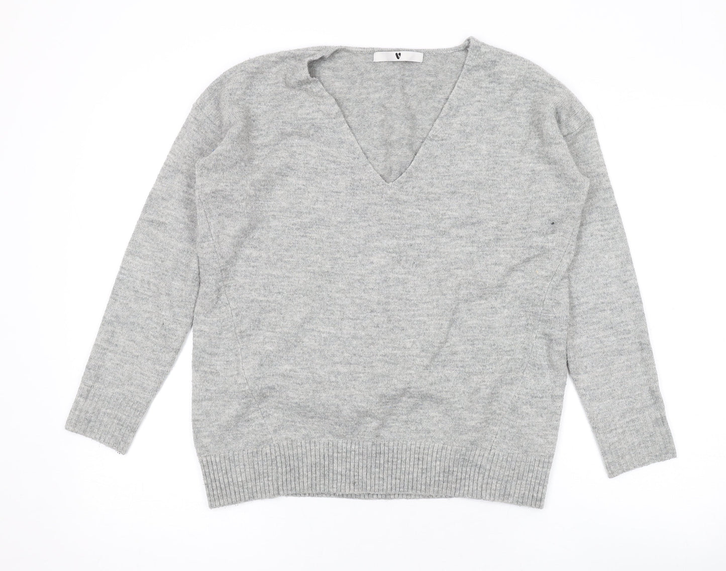 Womens UK Size 10 Very Grey Pullover Jumper