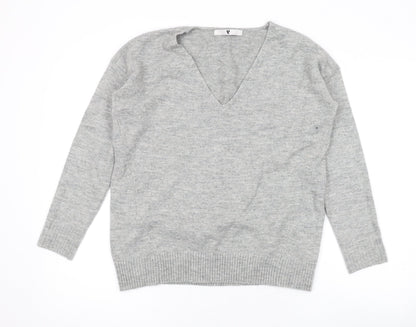 Womens UK Size 10 Very Grey Pullover Jumper
