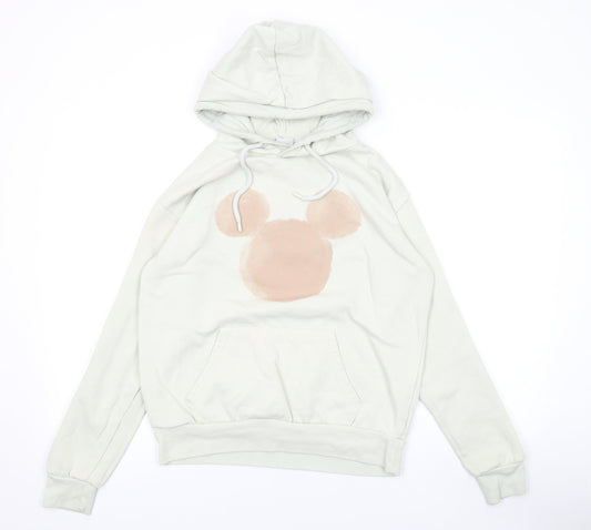 Womens UK Size XS Disney Beige Pullover Hoodie
