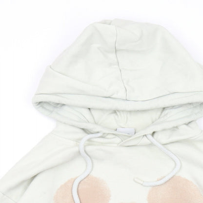 Womens UK Size XS Disney Beige Pullover Hoodie
