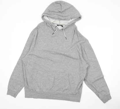 Womens UK Size 6 ASOS Grey Pullover Hoodie