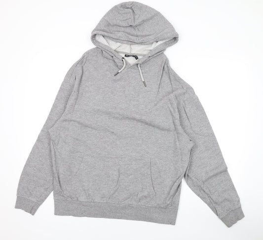 Womens UK Size 6 ASOS Grey Pullover Hoodie