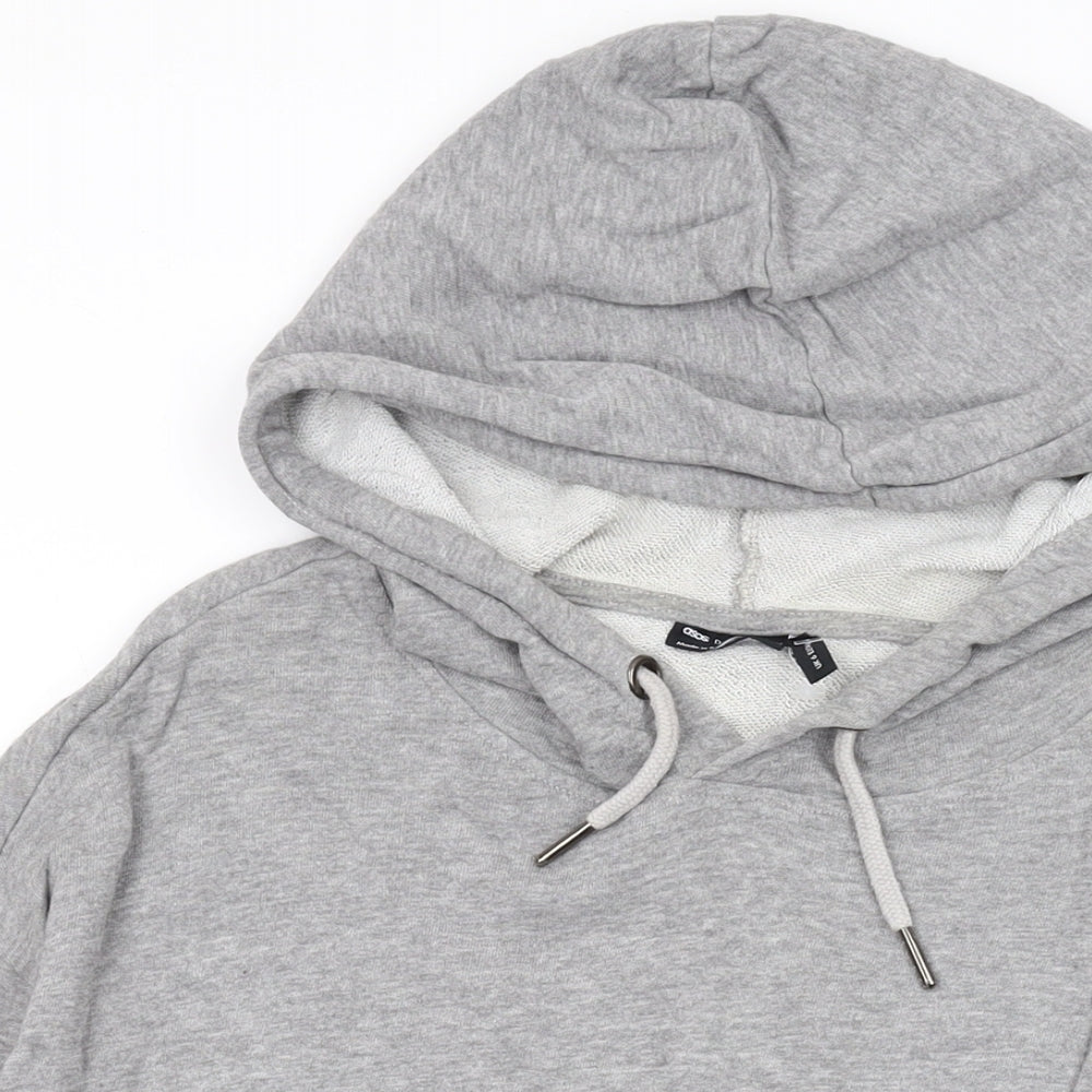 Womens UK Size 6 ASOS Grey Pullover Hoodie