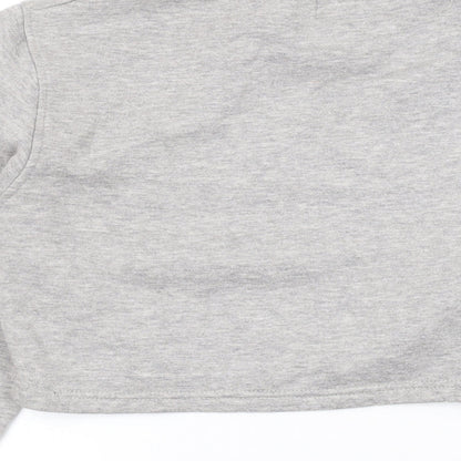PRETTYLITTLETHING Womens Grey Polyester Pullover Sweatshirt Size XL Pullover