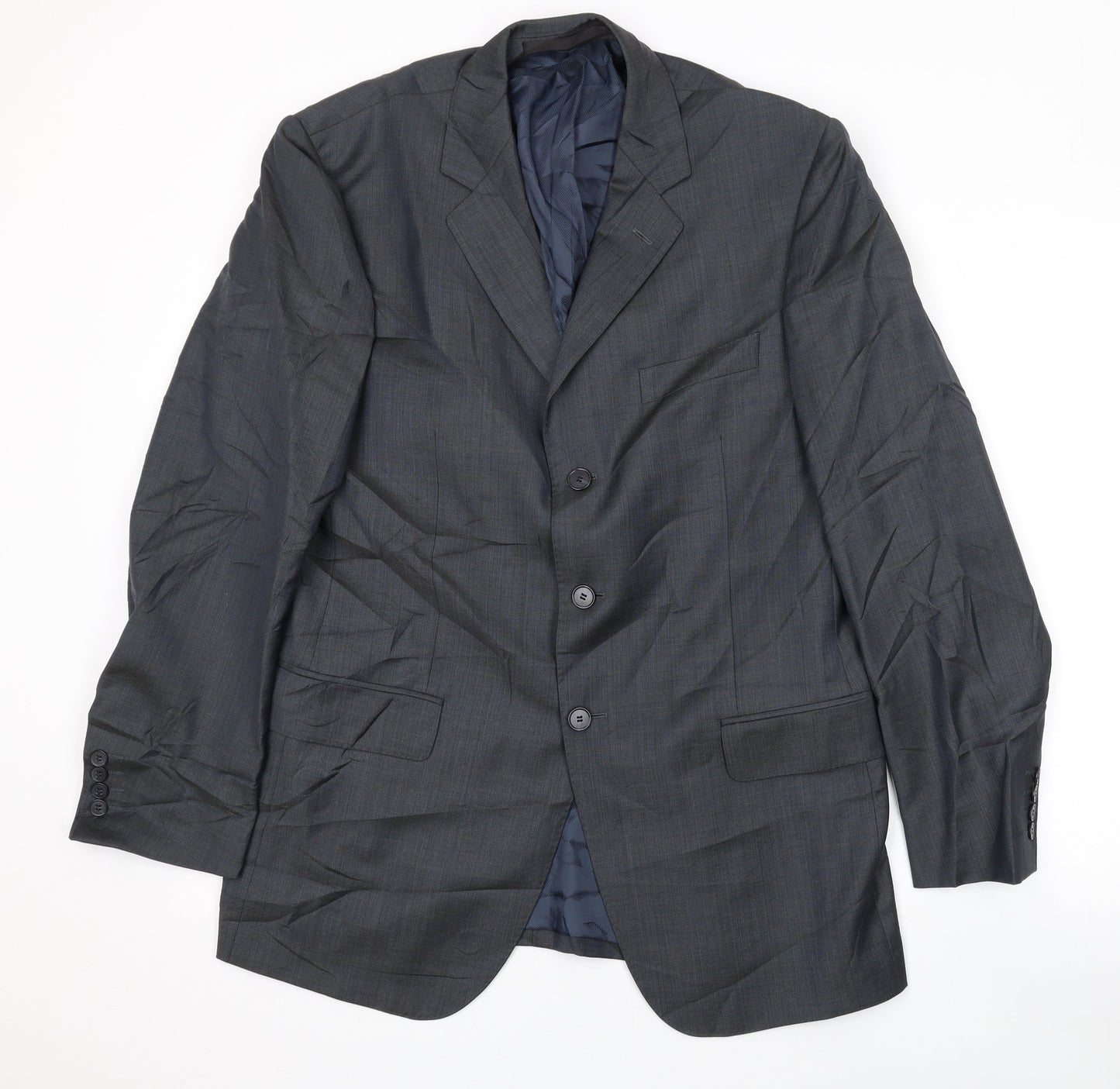 Mens UK Size 40 Marks and Spencer Regular Grey Suit Jacket