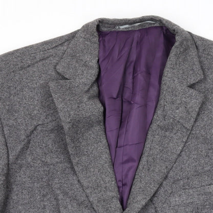 Mens UK Size 42 Paul Costelloe Regular Grey Suit Jacket