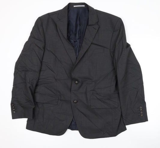 Mens UK Size 40 Marks and Spencer Regular Grey Suit Jacket