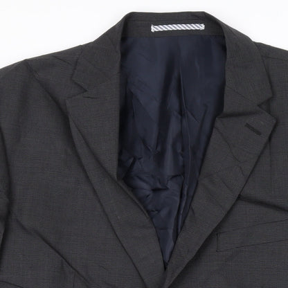 Mens UK Size 40 Marks and Spencer Regular Grey Suit Jacket
