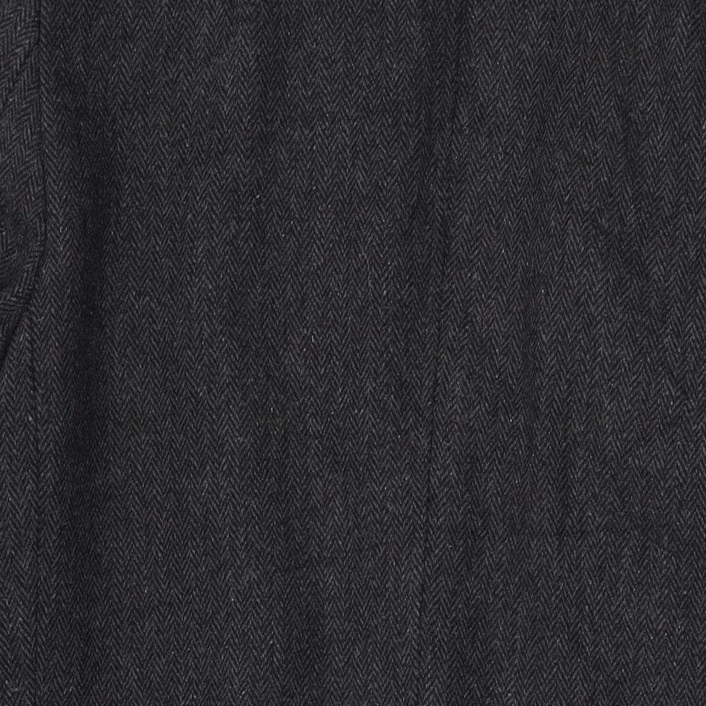 Mens UK Size 44 Ventuno Grey Overcoat