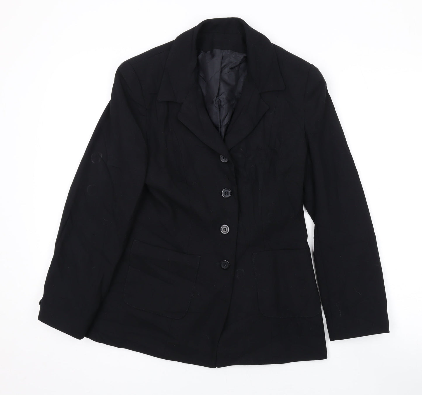Womens UK Size 6 Anne Brooks Black Jacket