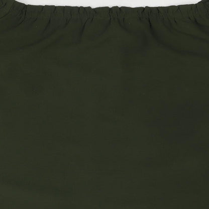 Womens UK Size 18 Dorothy Perkins Green Basic T-Shirt