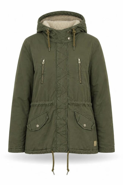 Womens UK Size 10 Clockhouse Green Jacket