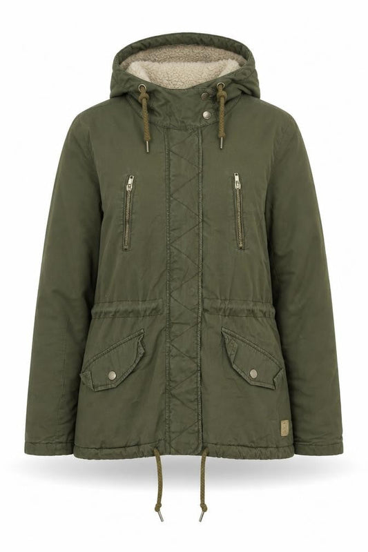 Womens UK Size 10 Clockhouse Green Jacket