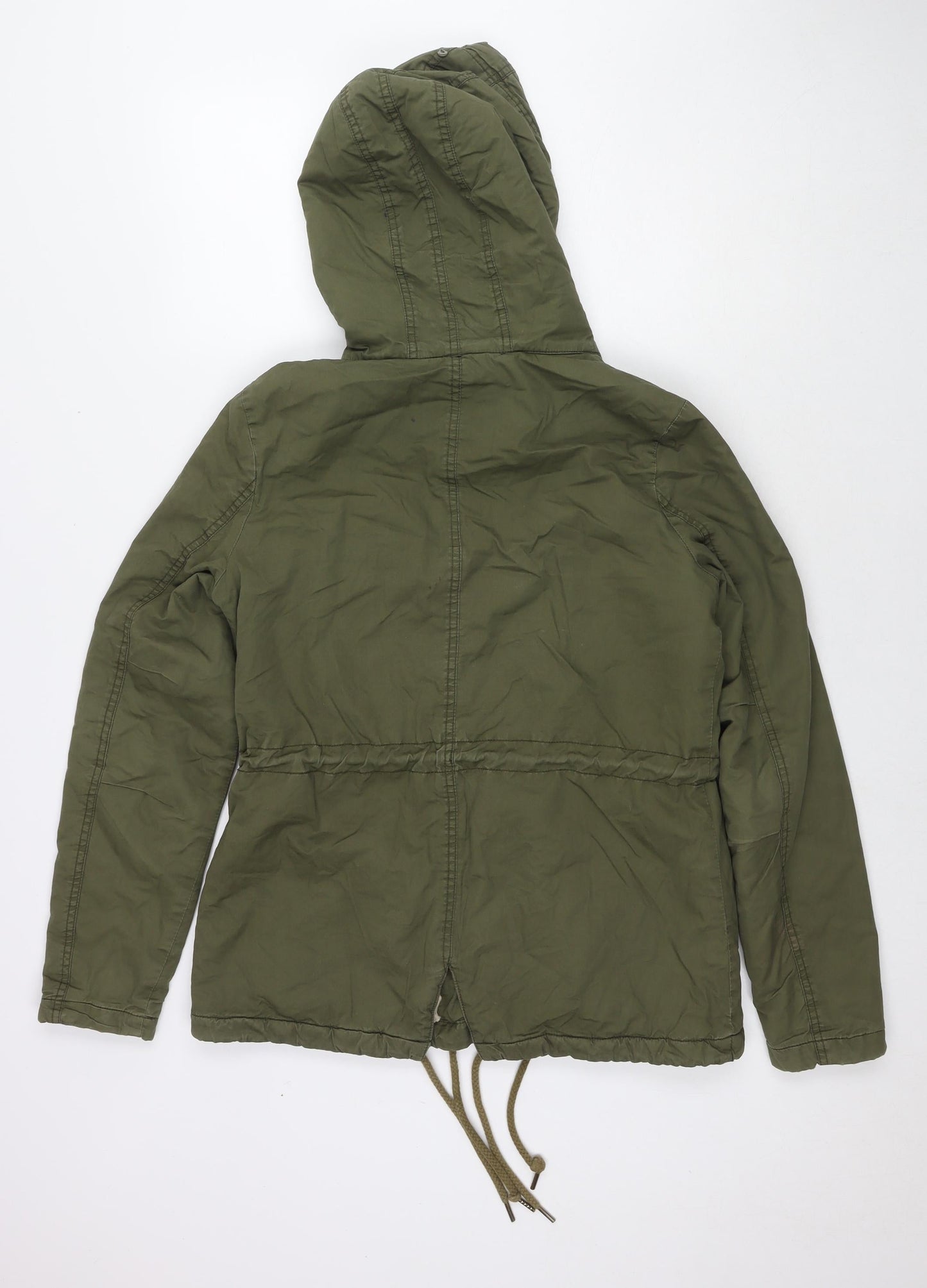 Clockhouse Womens Green Jacket Size 10 Zip