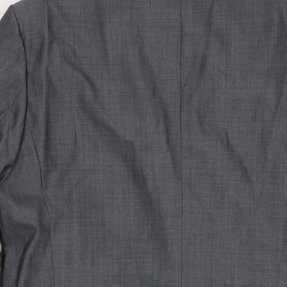 Mens UK Size 40 Marks and Spencer Regular Grey Suit Jacket
