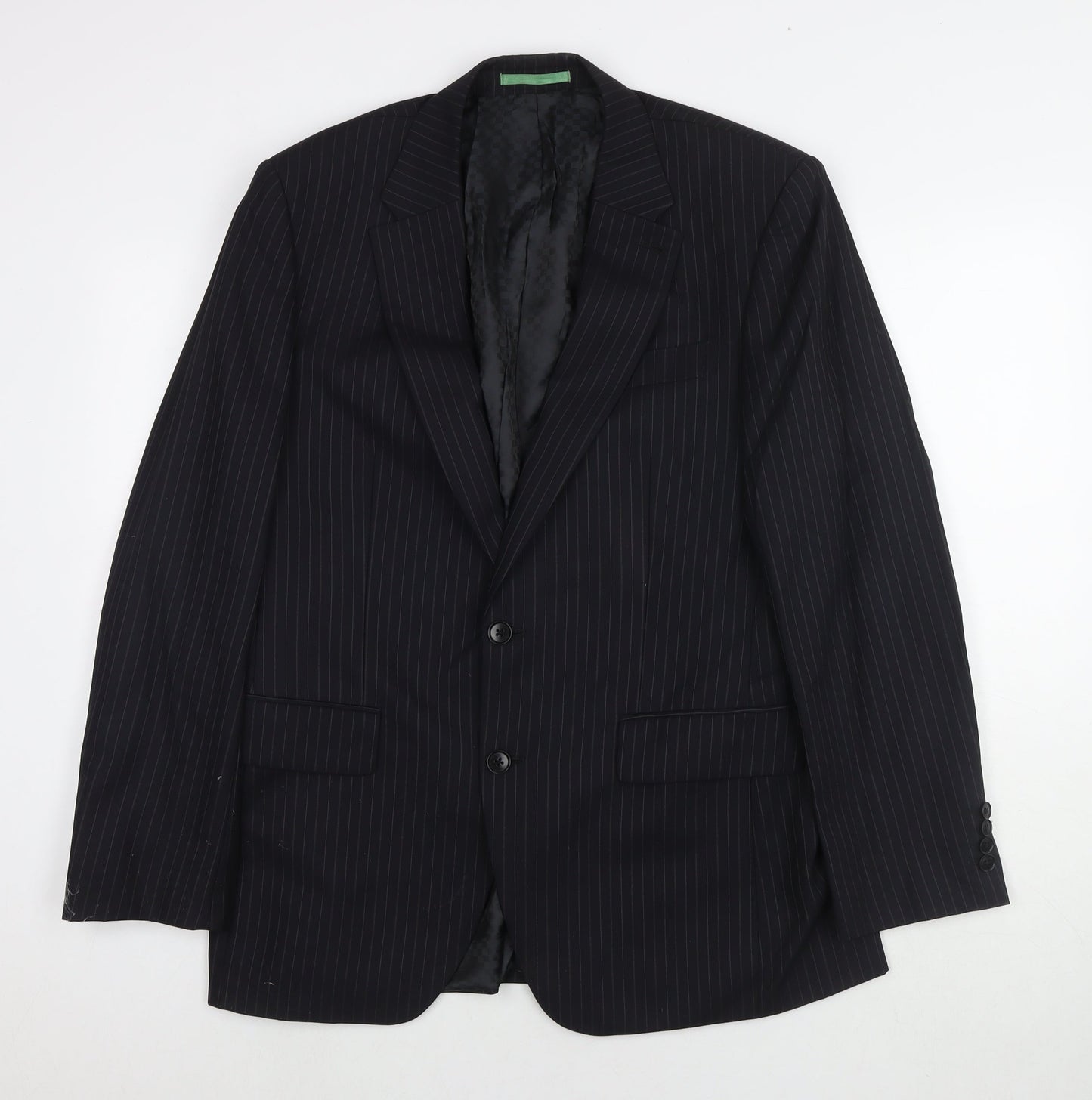 Mens UK Size 40 NEXT Regular Black Suit Jacket
