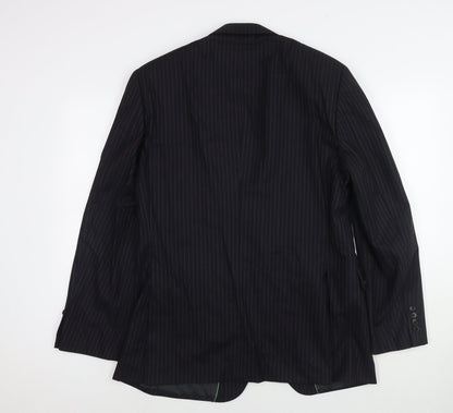Mens UK Size 40 NEXT Regular Black Suit Jacket