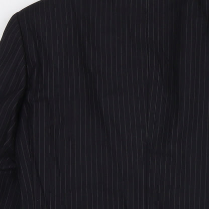 Mens UK Size 40 NEXT Regular Black Suit Jacket